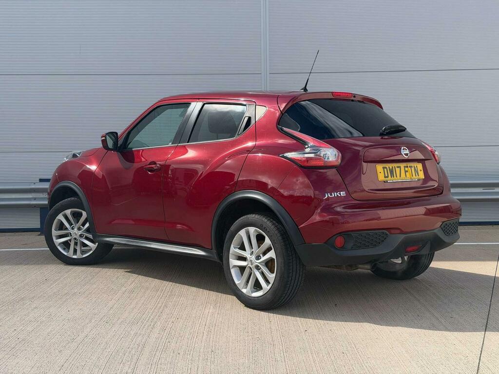 Nissan Juke 1.2 Dig-t N-connecta Euro 6 Ss DW17FTN Red #4