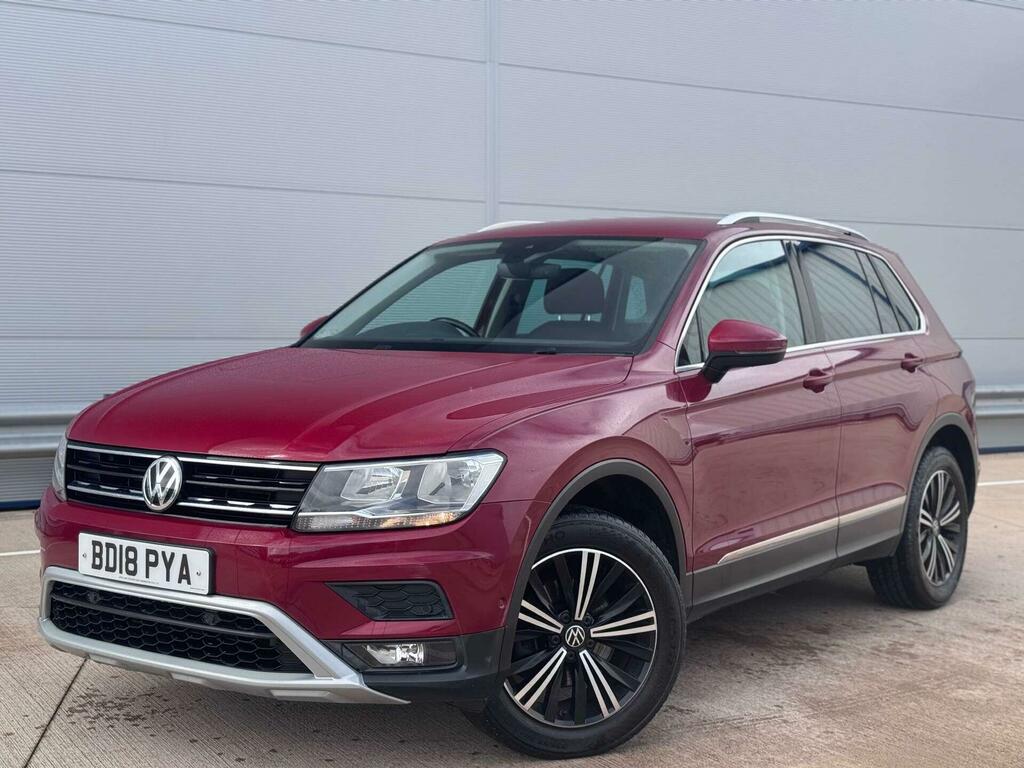 Volkswagen Tiguan 2.0 Tdi Se Navigation Dsg 4Motion Euro 6 Ss BD18PYA Red #3