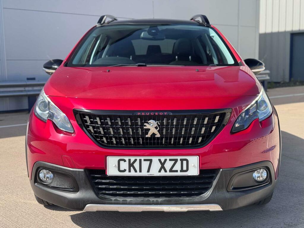 Peugeot 2008 1.6 Bluehdi Gt Line Euro 6 Ss CK17XZD Red #2