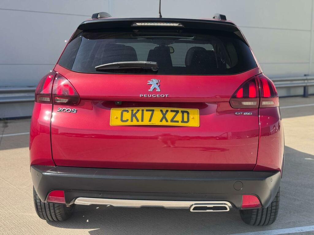Peugeot 2008 1.6 Bluehdi Gt Line Euro 6 Ss CK17XZD Red #5