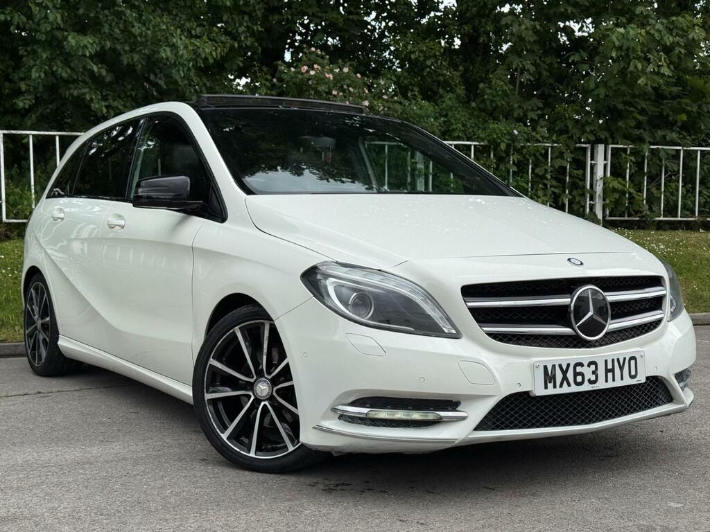 Mercedes-Benz B Class 1.8 B180 Cdi Sport 7G-dct Euro 5 S S White #2