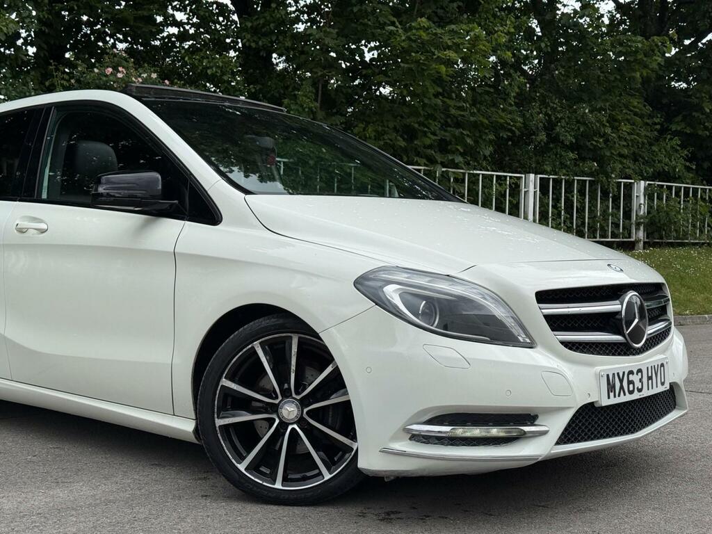 Mercedes-Benz B Class 1.8 B180 Cdi Sport 7G-dct Euro 5 S S White #6