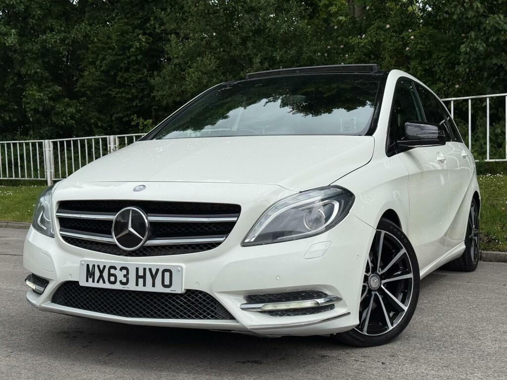 Mercedes-Benz B Class 1.8 B180 Cdi Sport 7G-dct Euro 5 S S White #4