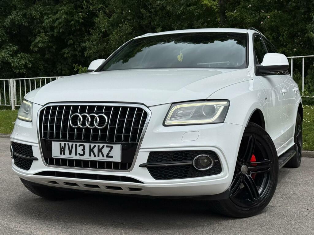 Audi Q5 2.0 Tdi S Line Plus S Tronic Quattro Euro 5 S S White #3