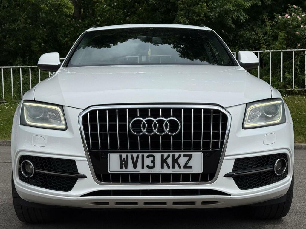Audi Q5 2.0 Tdi S Line Plus S Tronic Quattro Euro 5 S S White #2
