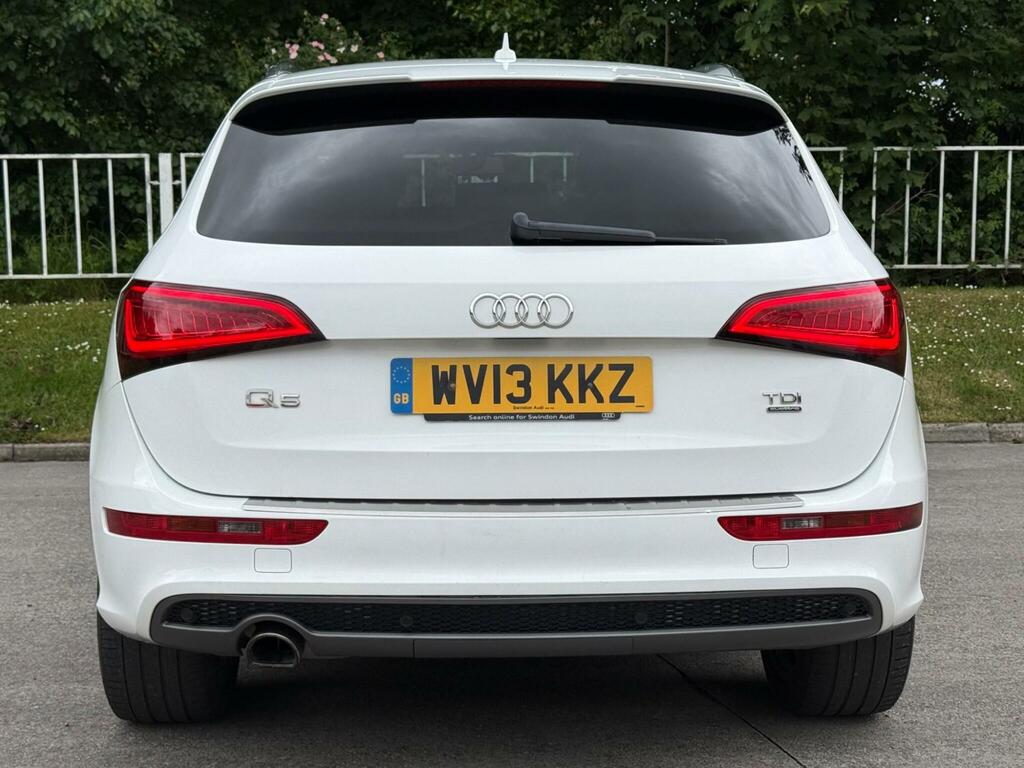 Audi Q5 2.0 Tdi S Line Plus S Tronic Quattro Euro 5 S S White #4