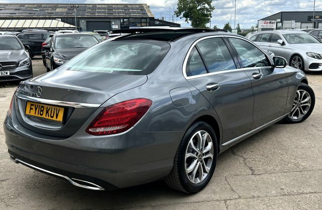 Mercedes-Benz C Class 1.6 C200d Sport Premium Saloon G-tron Grey #5