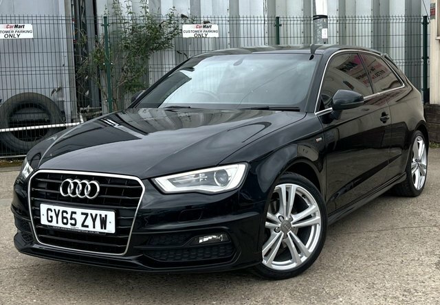 Audi A3 1.4 Tfsi Cod S Line Hatchback S Tronic GY65ZYW Black #2