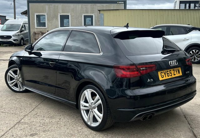 Audi A3 1.4 Tfsi Cod S Line Hatchback S Tronic GY65ZYW Black #4