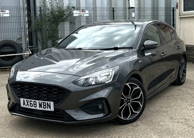 Ford Focus 1.0T Ecoboost St-line X Hatchback Manua AX68WBN Grey #2