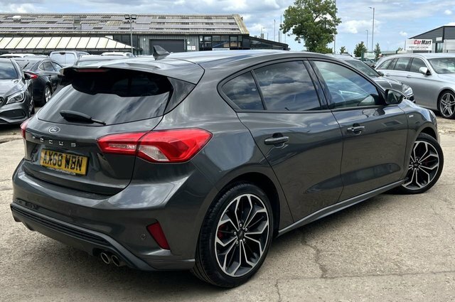 Ford Focus 1.0T Ecoboost St-line X Hatchback Manua AX68WBN Grey #3