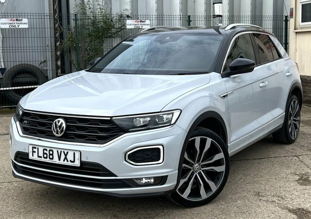 Volkswagen T-Roc 1.5 Tsi Gpf Evo R-line Suv Dsg Euro 6 FL68VXJ Silver #2