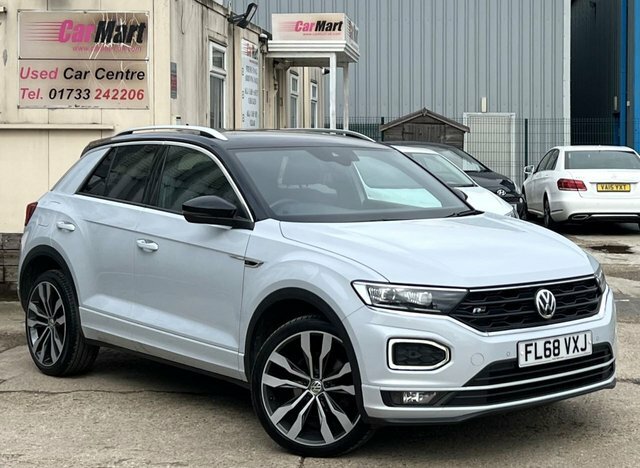 Volkswagen T-Roc 1.5 Tsi Gpf Evo R-line Suv Dsg Euro 6 FL68VXJ Silver