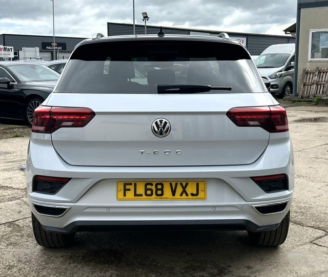 Volkswagen T-Roc 1.5 Tsi Gpf Evo R-line Suv Dsg Euro 6 FL68VXJ Silver #6