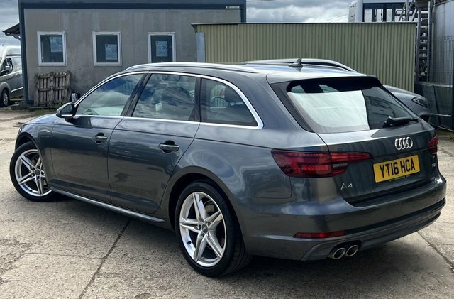 Audi A4 Avant 2.0 Tdi S Line Estate S Tronic Euro 6 YT16HCA Grey #4