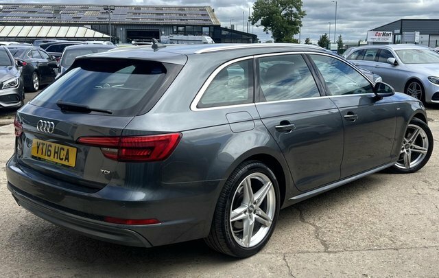 Audi A4 Avant 2.0 Tdi S Line Estate S Tronic Euro 6 YT16HCA Grey #3