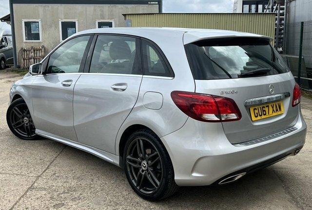 Mercedes-Benz B Class 1.5 B180d Amg Line Mpv 7G-dct Euro 6 S Silver #4