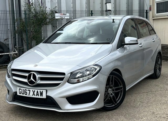 Mercedes-Benz B Class 1.5 B180d Amg Line Mpv 7G-dct Euro 6 S Silver #2