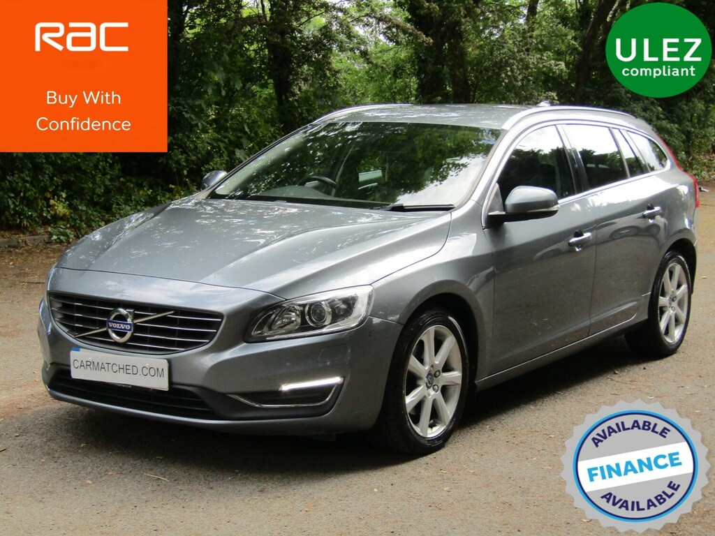 Volvo V60 D4 190 Se Lux Nav Geartronic Grey