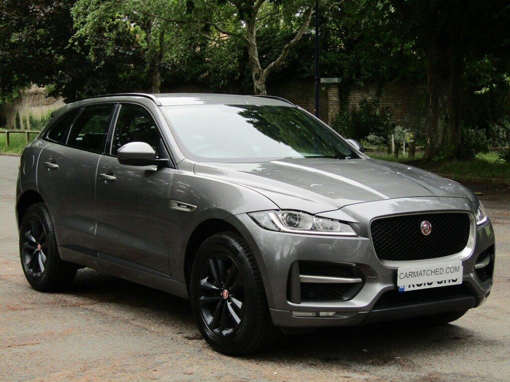 Jaguar F-Pace 2.0D R-sport Awd Grey #5