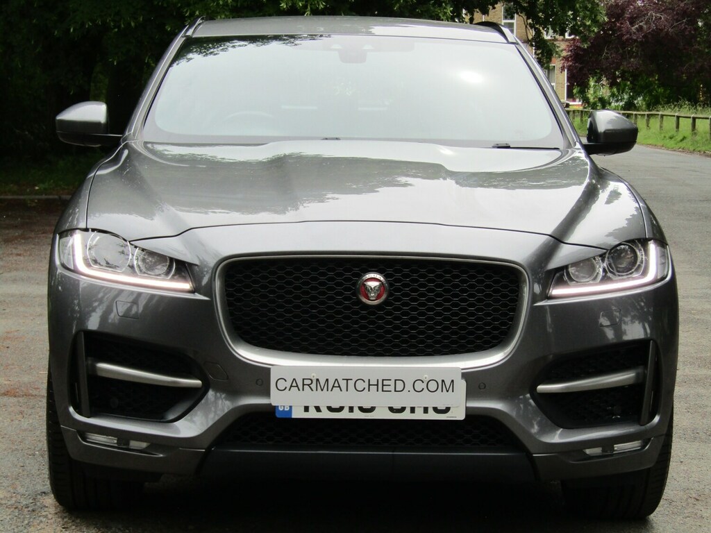 Jaguar F-Pace 2.0D R-sport Awd Grey #3