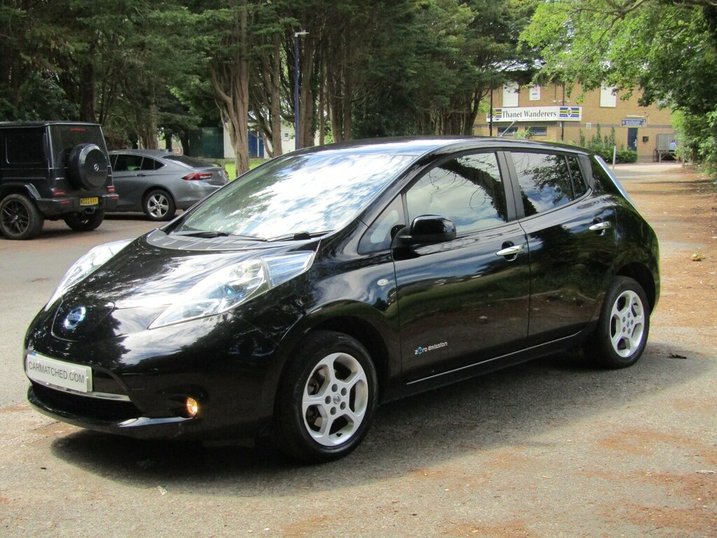 Nissan Leaf 80Kw 5dr Auto Black #5