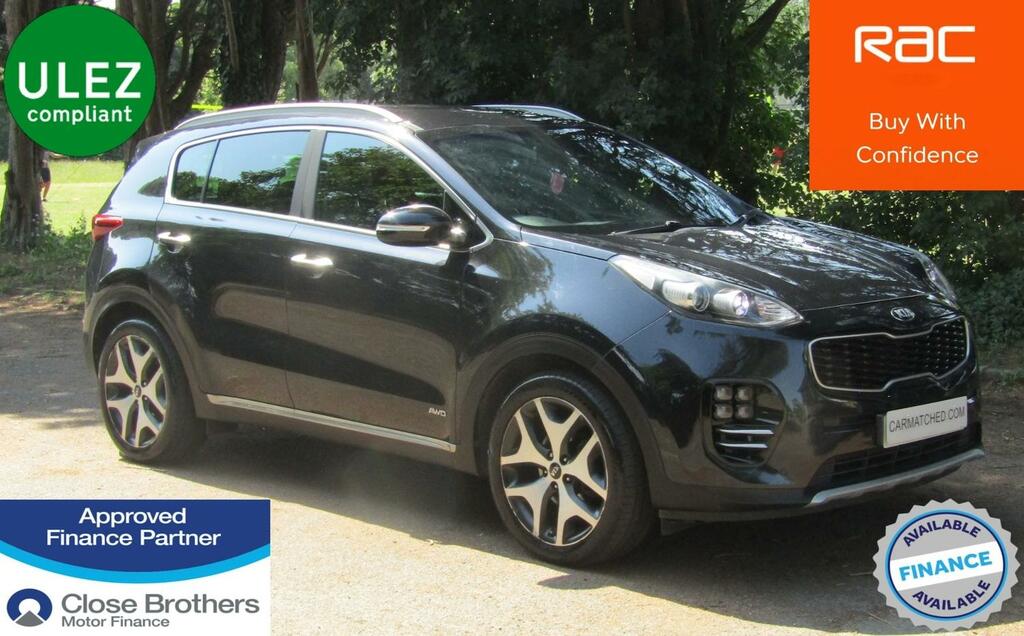Kia Sportage 1.6T Gdi Gt-line Dct Awd Black