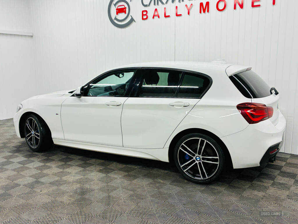 BMW 1 Series 120D M Sport Shadow Edition BE04RSO White #6