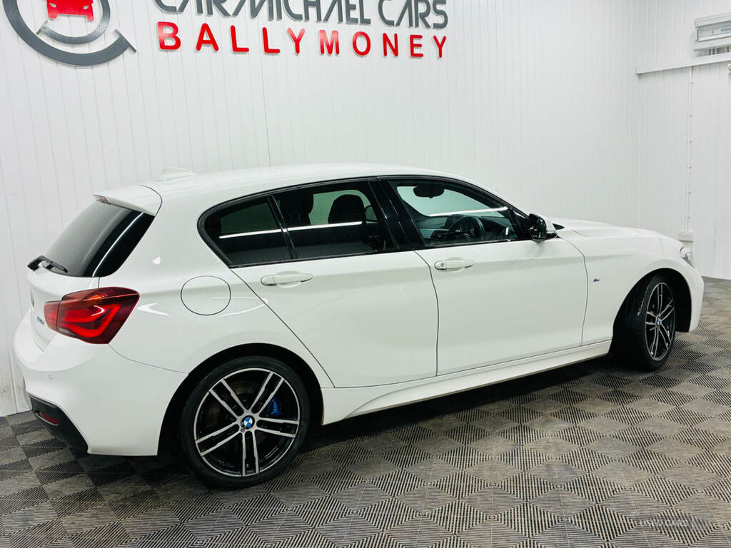 BMW 1 Series 120D M Sport Shadow Edition BE04RSO White #5