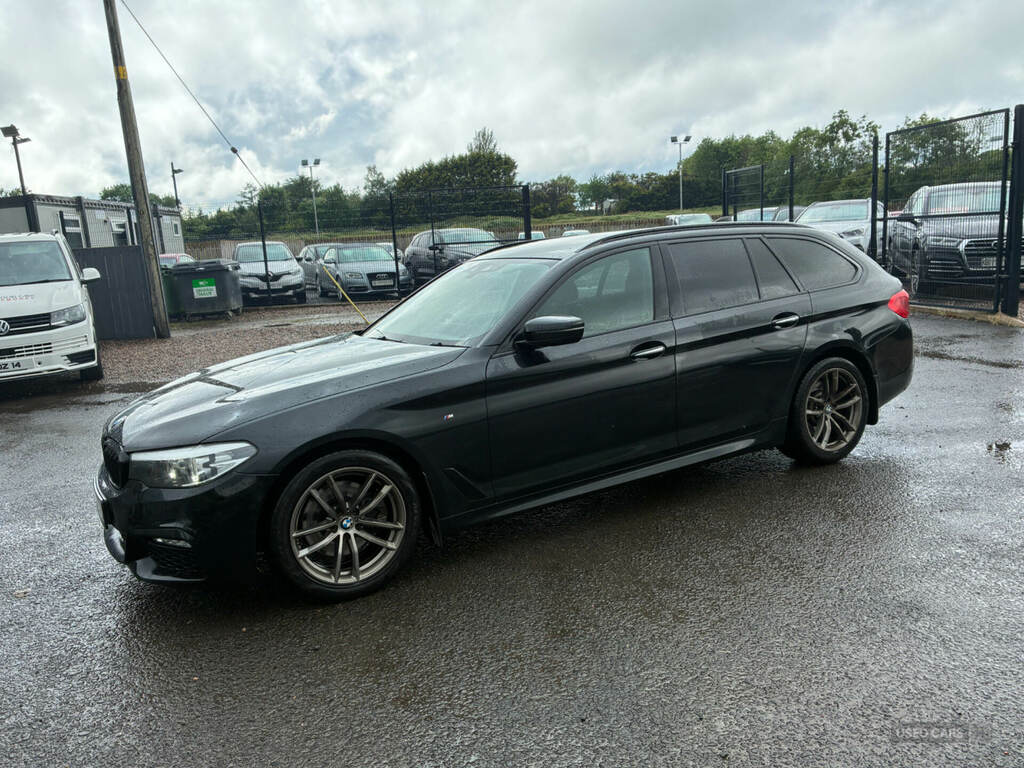 BMW 5 Series 530D M Sport U718 Ulez Black #8
