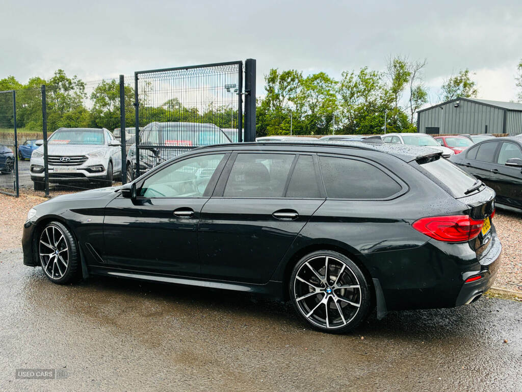 BMW 5 Series 530D M Sport U718 Ulez Black #6