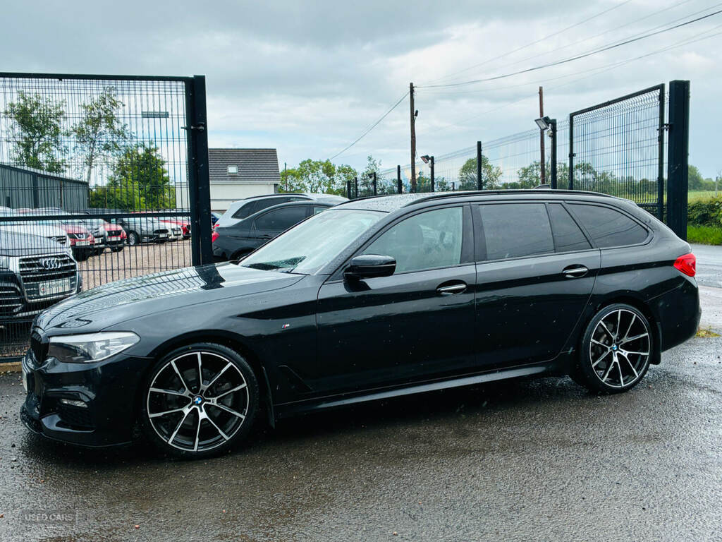 BMW 5 Series 530D M Sport U718 Ulez Black #7