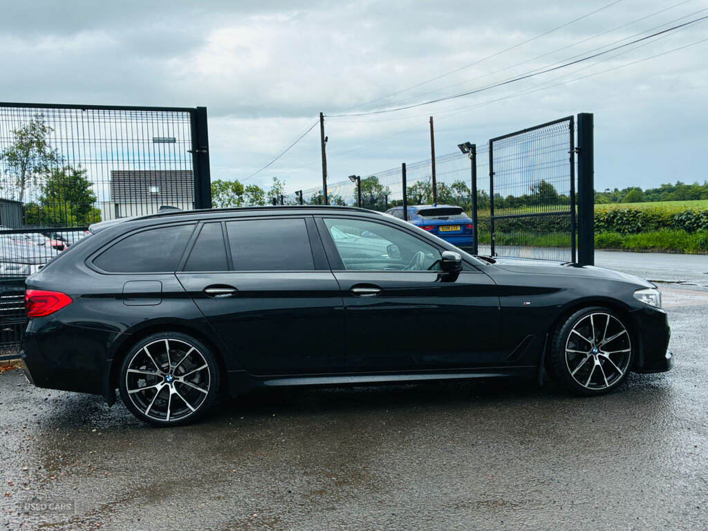 BMW 5 Series 530D M Sport U718 Ulez Black #5