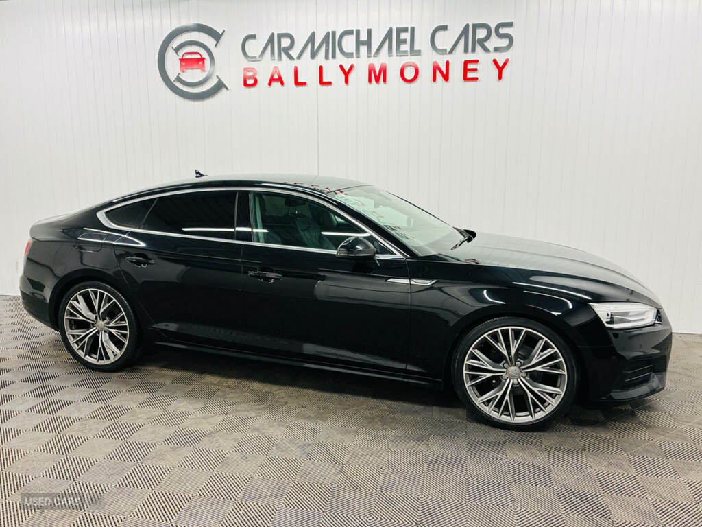 Audi A5 2.0 Tdi Ultra Sport YY67OOU Black