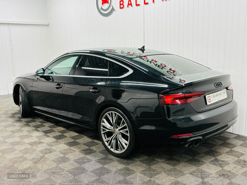 Audi A5 2.0 Tdi Ultra Sport YY67OOU Black #5
