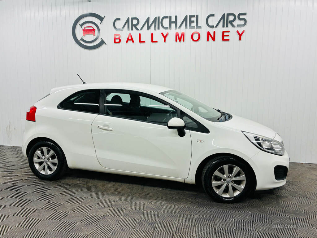 Kia RIO 1.25 Vr7 White #5
