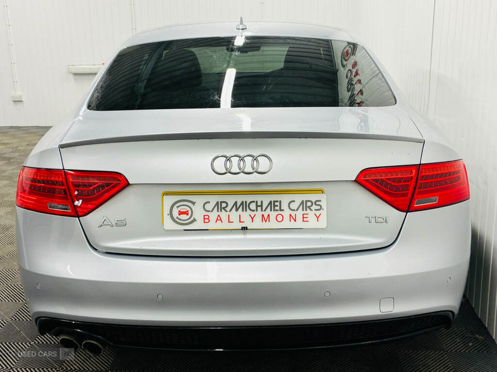 Audi A5 2.0 Tdi 190 Black Edition Plus Silver #6