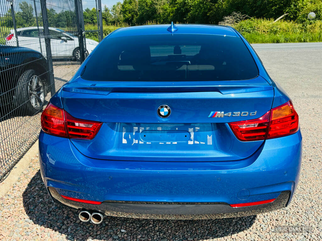BMW 4 Series 430D M Sport Professional Media Blue #5