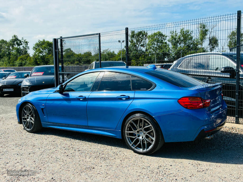 BMW 4 Series Blue #7