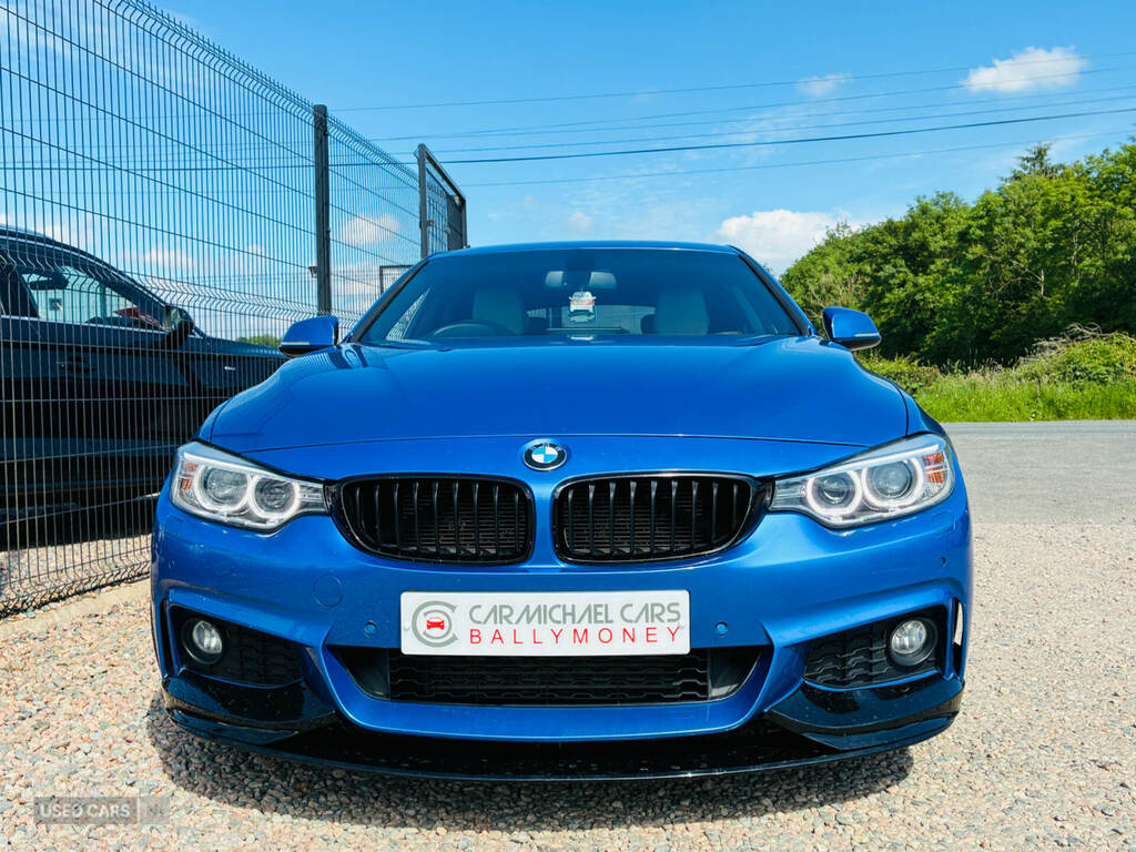 BMW 4 Series 430D M Sport Professional Media Blue #4
