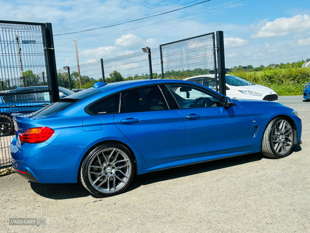 BMW 4 Series 430D M Sport Professional Media Blue #6