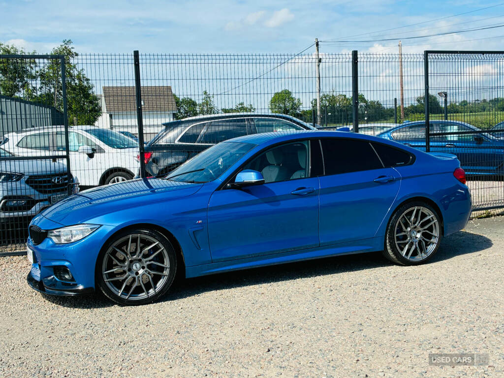 BMW 4 Series Blue #8