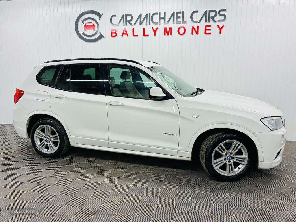 BMW X3 Xdrive20d M Sport Step White