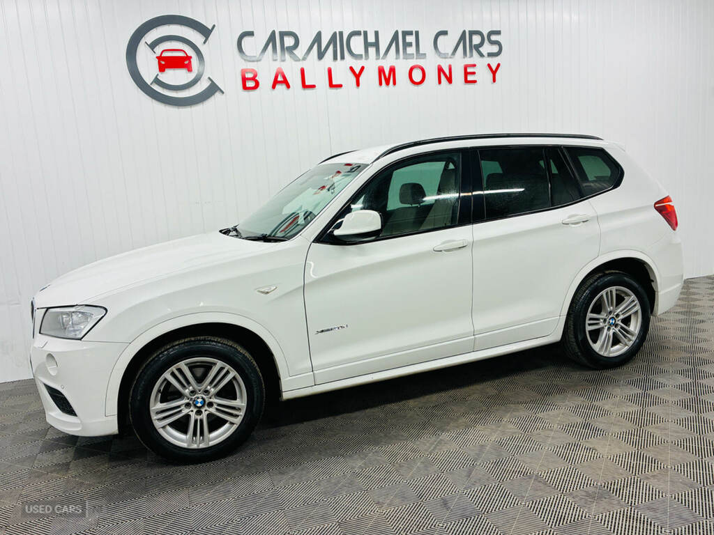 BMW X3 Xdrive20d M Sport Step White #5