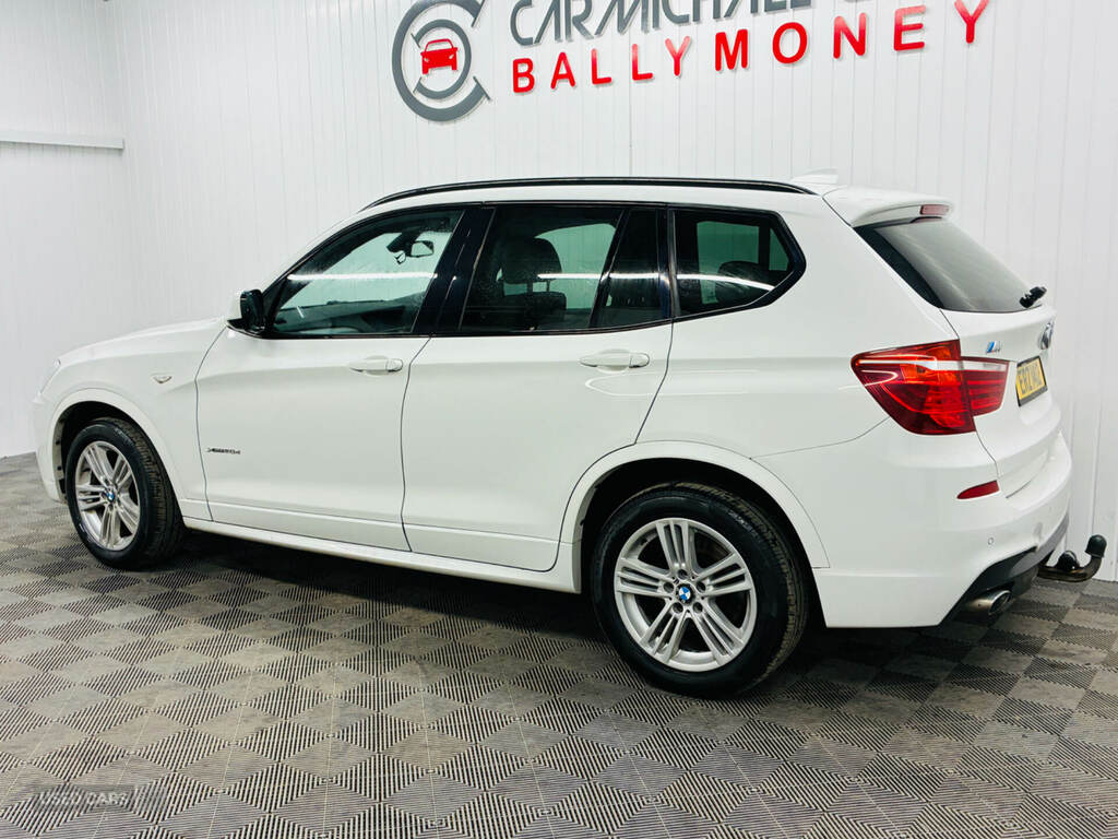 BMW X3 Xdrive20d M Sport Step White #3