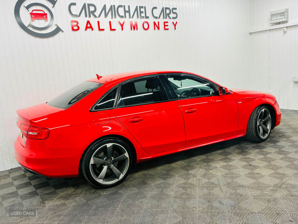 Audi A4 2.0 Tdi Ultra 163 S Line Nav Red #4
