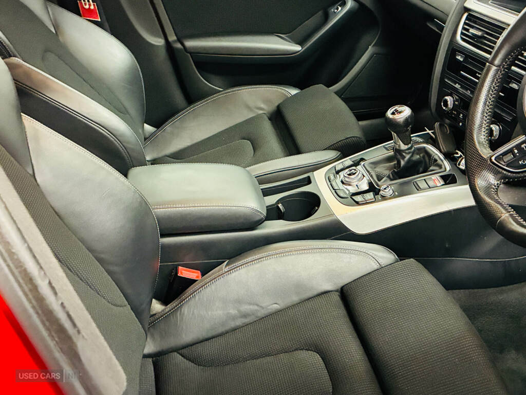 Audi A4 2.0 Tdi Ultra 163 S Line Nav Red #2