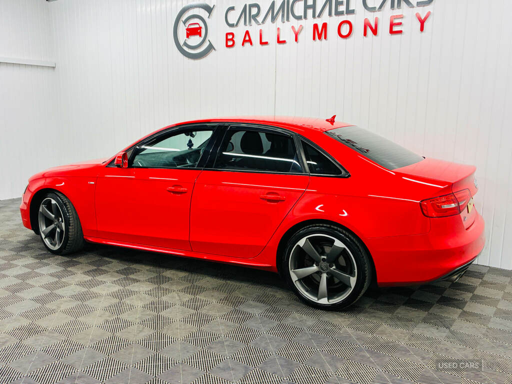Audi A4 2.0 Tdi Ultra 163 S Line Nav Red #6