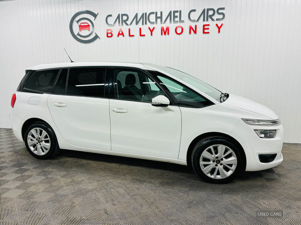 Citroen Grand C4 Picasso 1.6 Bluehdi Selection White