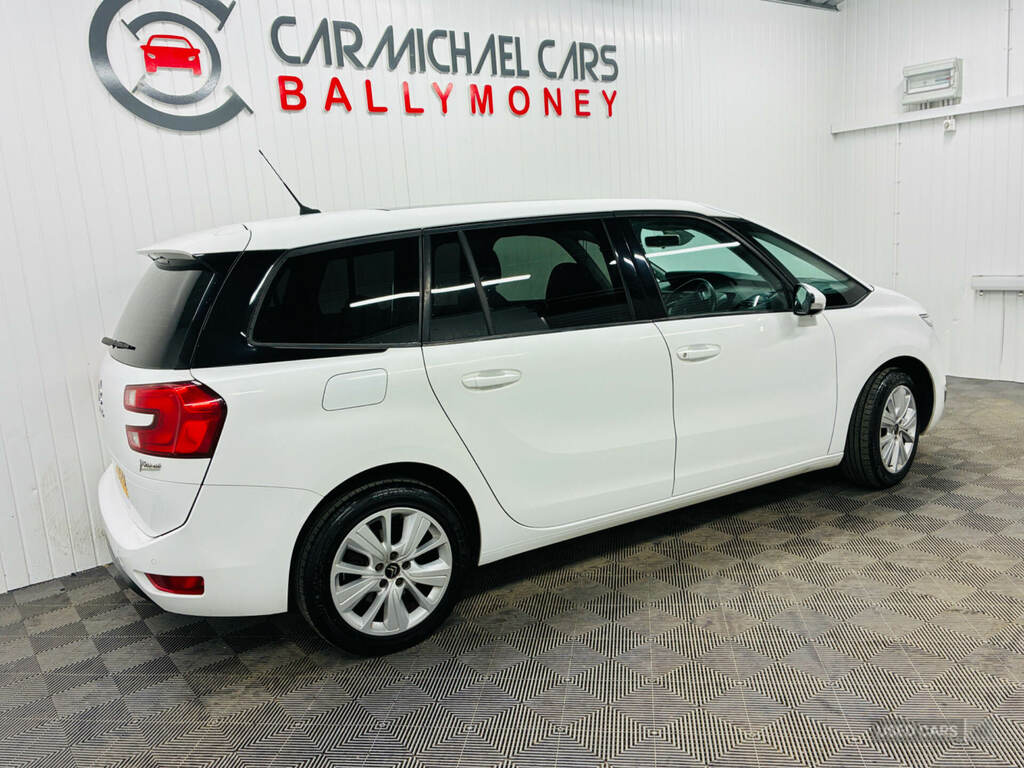Citroen Grand C4 Picasso 1.6 Bluehdi Selection White #6